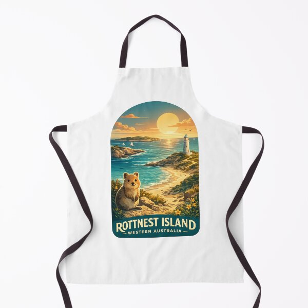Item preview, Rottnest Island Western Australia Wadjemup Indian Ocean Bathurst Lighthouse Thomson Bay designed and sold by Aryabek.