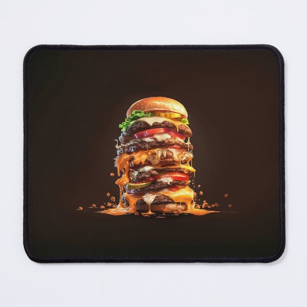 Item preview, Gourmet Mega Cheese Burger Tower designed and sold by Christian Weiss.