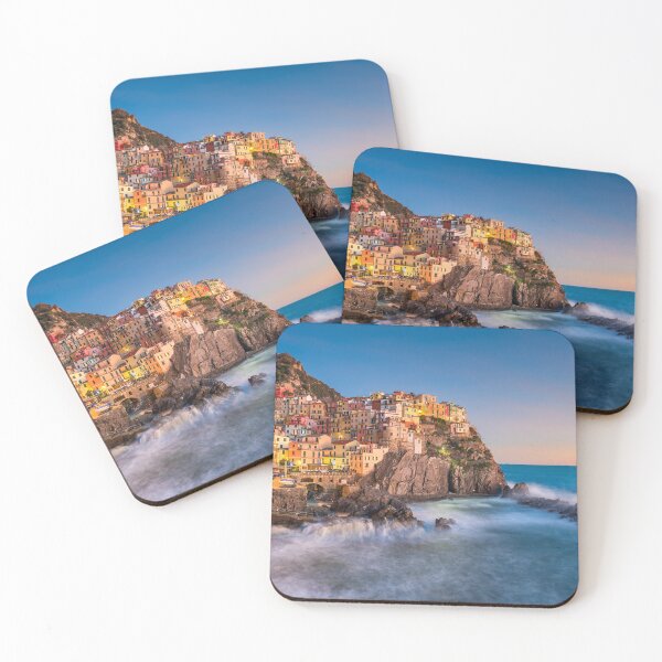 Item preview, Sunset in Manarola in Cinque Terre, Italy designed and sold by Michael Abid.