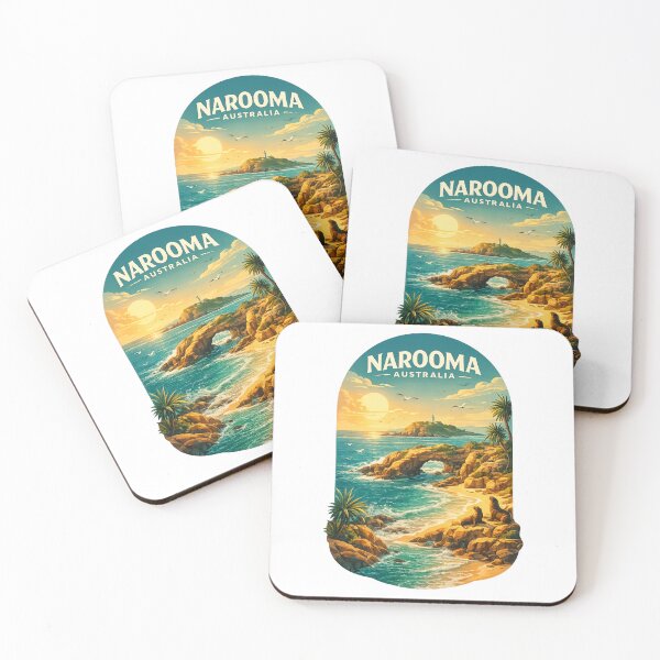 Item preview, Narooma New South Wales Australia Montague Island Glasshouse Rocks Bar Rock Pacific Coast designed and sold by Aryabek.
