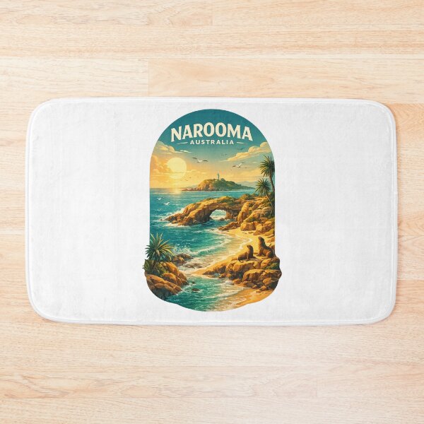 Item preview, Narooma New South Wales Australia Montague Island Glasshouse Rocks Bar Rock Pacific Coast designed and sold by Aryabek.