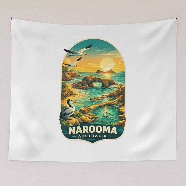 Item preview, Narooma New South Wales Australia Montague Island Coastal Sunset designed and sold by Aryabek.
