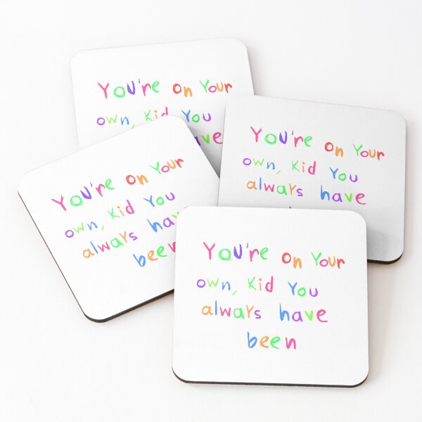 Item preview, Colorful Typography Lyrics Pop Singer designed and sold by billiasbros.