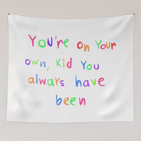 Item preview, Colorful Typography Lyrics Pop Singer designed and sold by billiasbros.