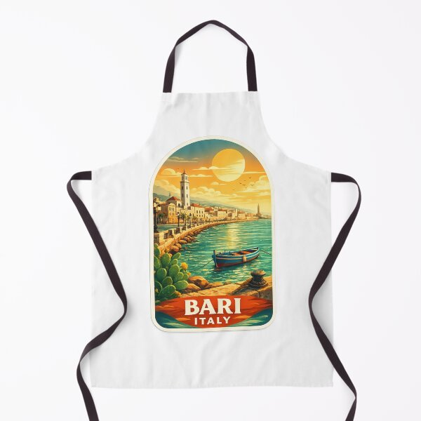 Item preview, Bari Italy Adriatic Sea Lungomare Sunset Old Town designed and sold by Aryabek.