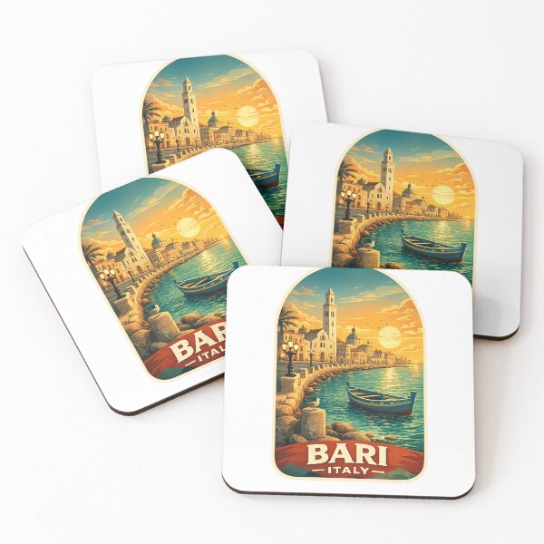 Item preview, Bari Italy Adriatic Coast Basilica di San Nicola Sunset designed and sold by Aryabek.
