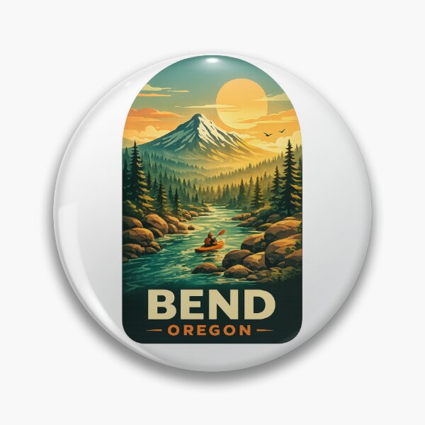 Item preview, Bend Oregon Deschutes River Cascade Mountains Sunset designed and sold by Aryabek.