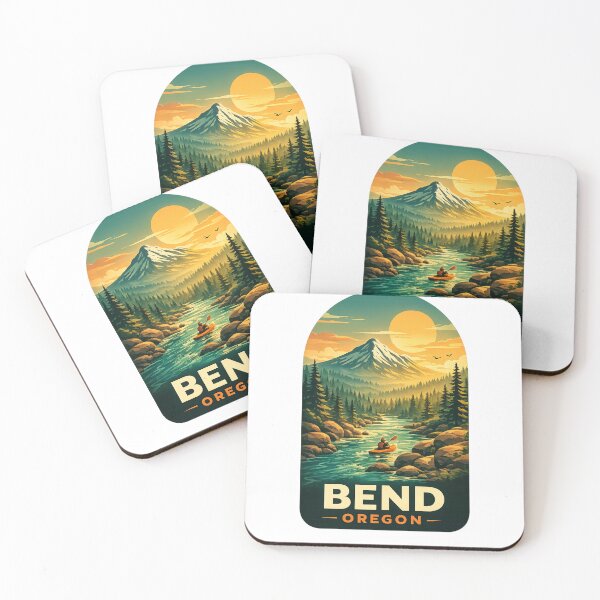 Item preview, Bend Oregon Deschutes River Cascade Mountains Sunset designed and sold by Aryabek.