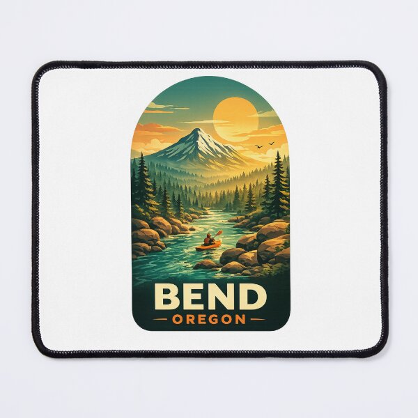 Item preview, Bend Oregon Deschutes River Cascade Mountains Sunset designed and sold by Aryabek.