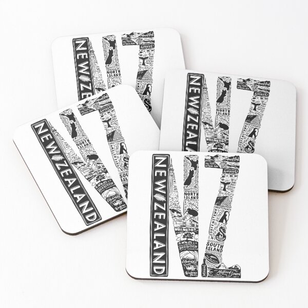 Item preview, New Zealand lettering design designed and sold by EzequielBC.