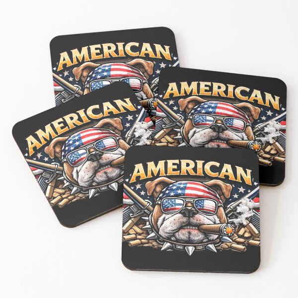 Item preview, American Patriot Series - American Bulldogs designed and sold by DrukNaStyl.