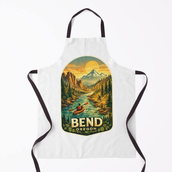 Item preview, Bend Oregon Cascade Mountains Smith Rock Outdoor Adventure designed and sold by Aryabek.