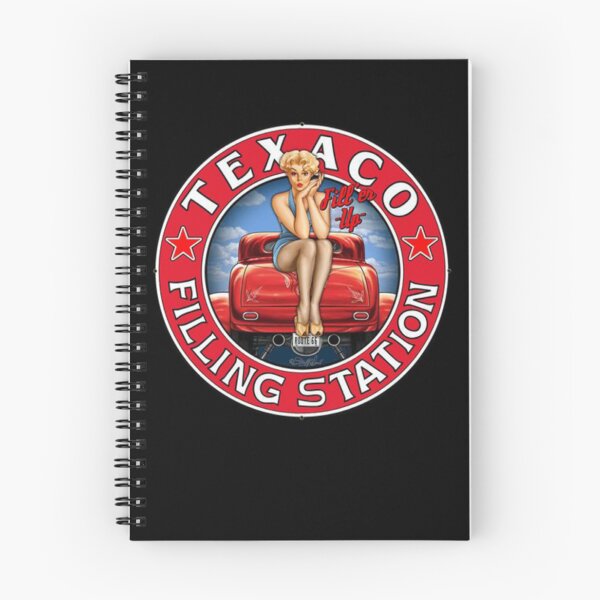 Item preview, Texaco Filling Station Pin Up Girl Gas Logo  designed and sold by ichourshop.