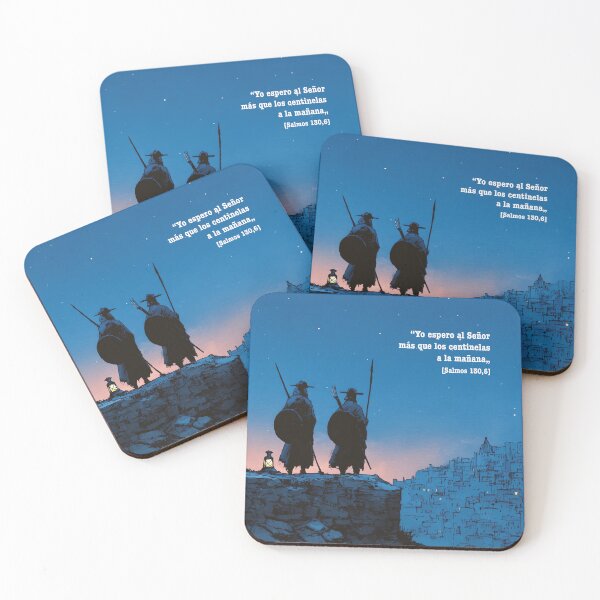 Item preview, The Watchers - Biblical Illustration from Psalm 130 designed and sold by Banal25.