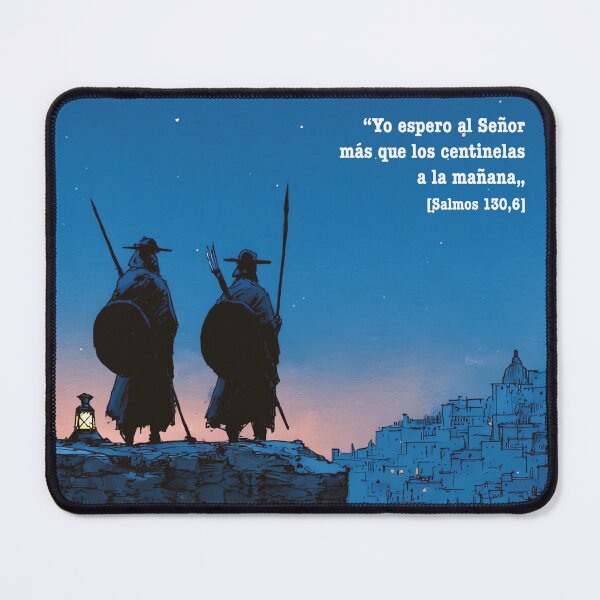 Item preview, The Watchers - Biblical Illustration from Psalm 130 designed and sold by Banal25.