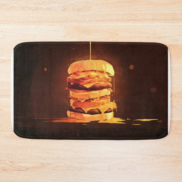 Item preview, Double Patty Melted Cheese Tower designed and sold by Christian Weiss.