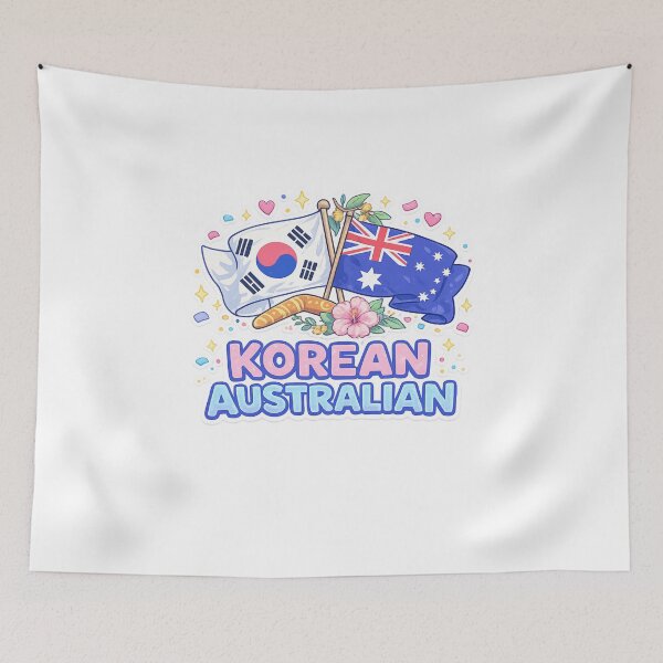 Item preview, Korean Australian Heritage South Korea Australia Pride designed and sold by Aryabek.