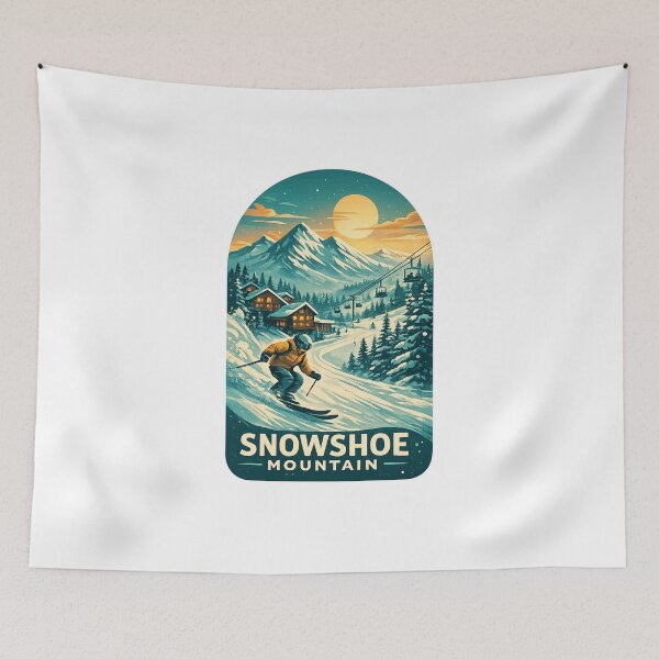 Item preview, Snowshoe Mountain West Virginia Winter Ski Resort designed and sold by Aryabek.