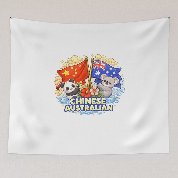Item preview, Chinese Australian Dual Heritage Panda and Koala designed and sold by Aryabek.