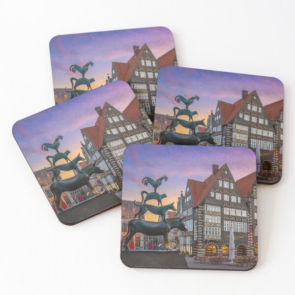 Item preview, Famous statue of the Bremen Town Musicians designed and sold by Michael Abid.