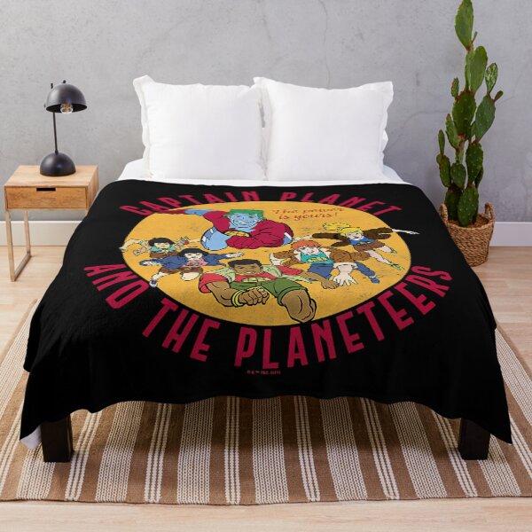 Item preview, Captain Planet And The Planeteers Retro Logo designed and sold by hashemalqurshi.