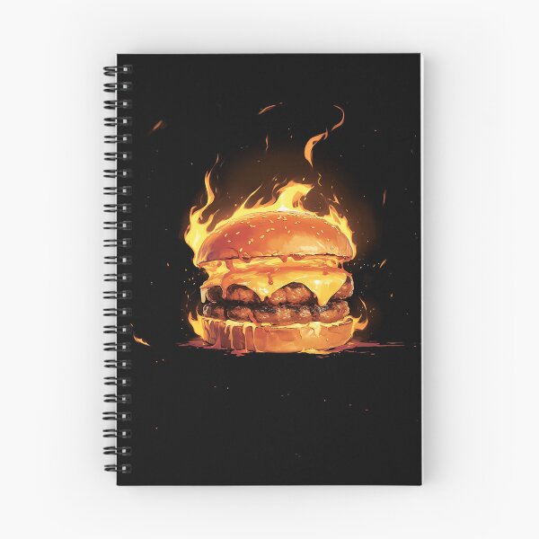 Item preview, Blazing Inferno Fire Burger designed and sold by Christian Weiss.