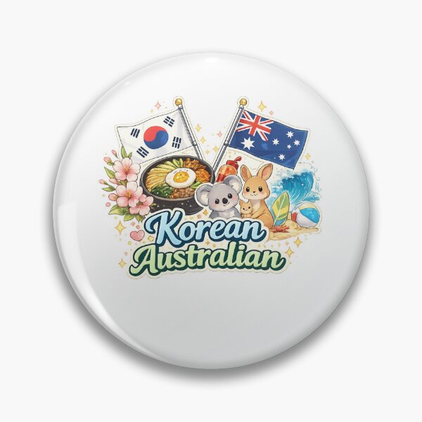 Item preview, Korean Australian Bibimbap Koala Kangaroo Heritage designed and sold by Aryabek.