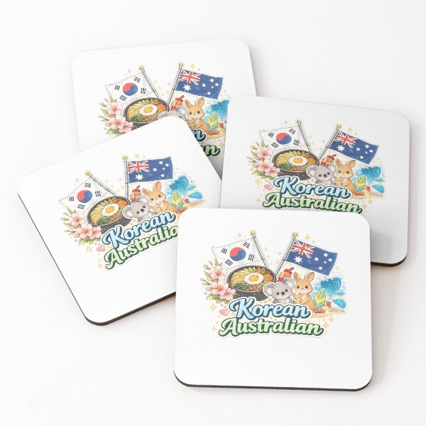 Item preview, Korean Australian Bibimbap Koala Kangaroo Heritage designed and sold by Aryabek.