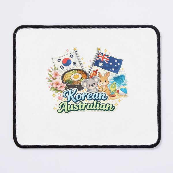 Item preview, Korean Australian Bibimbap Koala Kangaroo Heritage designed and sold by Aryabek.