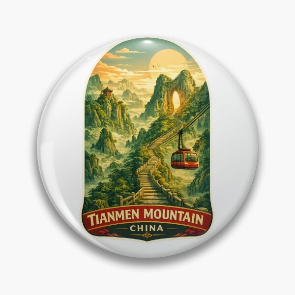 Item preview, Tianmen Mountain China Heaven’s Gate Cable Car designed and sold by Aryabek.