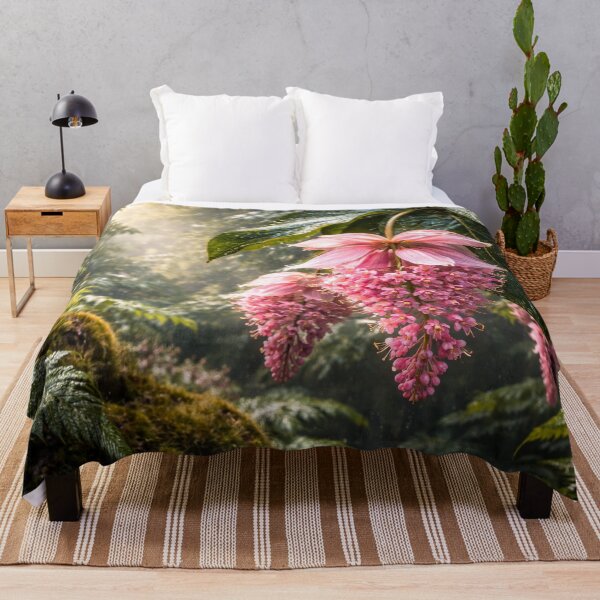 Item preview, Medinilla Magnifica After Rain in a Fractal Rainforest designed and sold by SpicyWind.