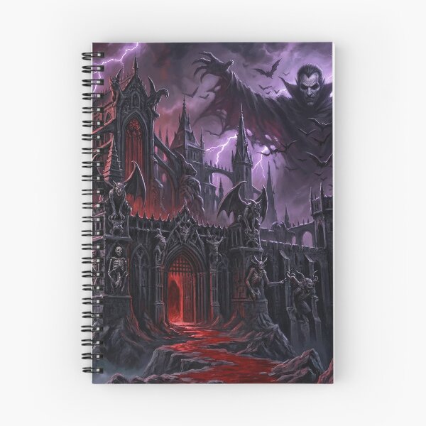 Item preview, Dracula's Gothic Castle - Epic Vampire Fortress in Storm designed and sold by TheRichGallery.