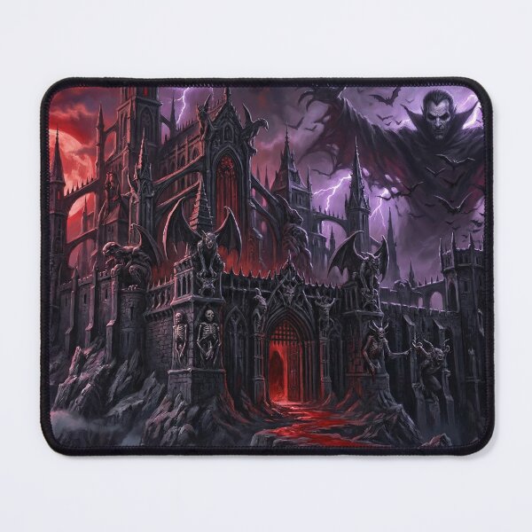 Item preview, Dracula's Gothic Castle - Epic Vampire Fortress in Storm designed and sold by TheRichGallery.
