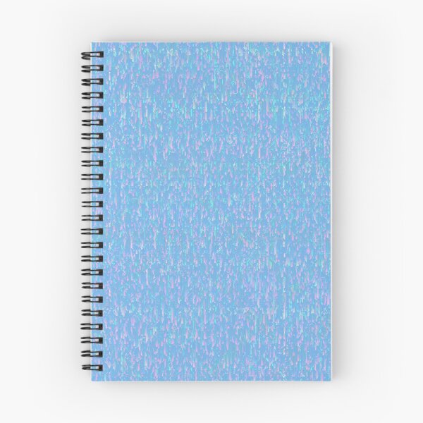 Item preview, Abstract pastel glitch texture with noise streaks in blue, pink, and teal tones designed and sold by ScreenPin.