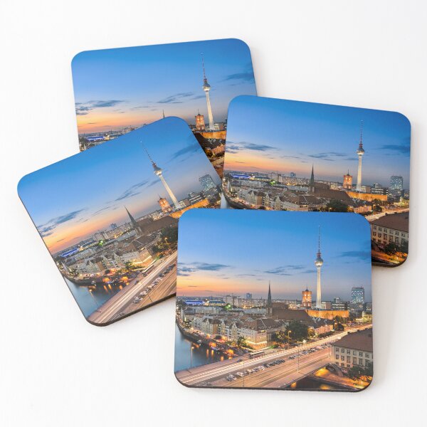 Item preview, Berlin skyline panorama designed and sold by Michael Abid.