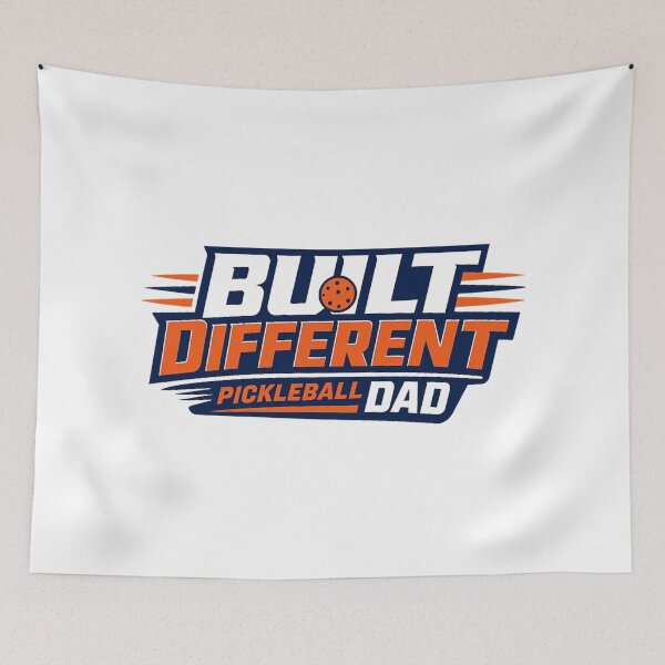 Item preview, Pickleball Dad Built Different – Funny Father Pickleball Player Gift for Men designed and sold by Pickleball-Gift.