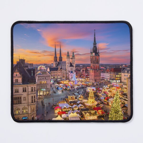 Item preview, Sunset skyline of Halle (Saale), Germany designed and sold by Michael Abid.