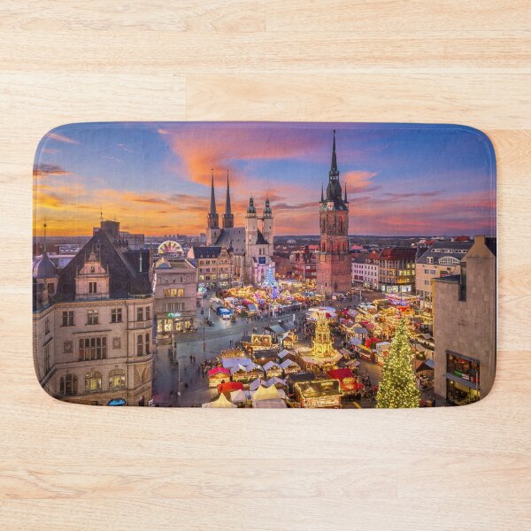 Item preview, Sunset skyline of Halle (Saale), Germany designed and sold by Michael Abid.