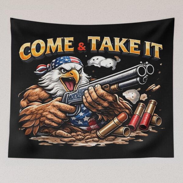 Item preview, American Patriot Series - Come & Take It designed and sold by DrukNaStyl.