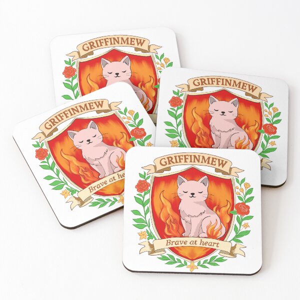 Item preview, Griffinmew Brave at Heart Cat Crest Design designed and sold by Chytanka.