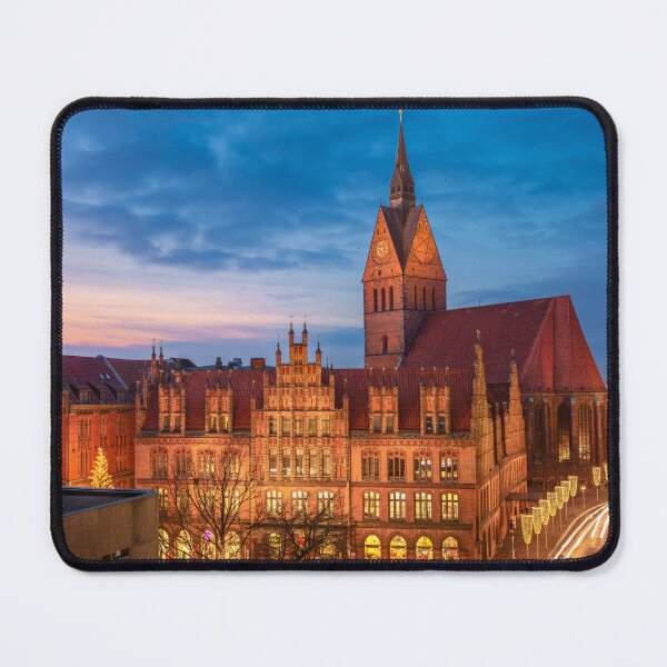 Item preview, Old town of Hannover, Germany at night designed and sold by Michael Abid.