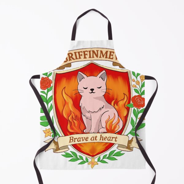 Item preview, Griffinmew Brave at Heart Cat Crest Design designed and sold by Chytanka.