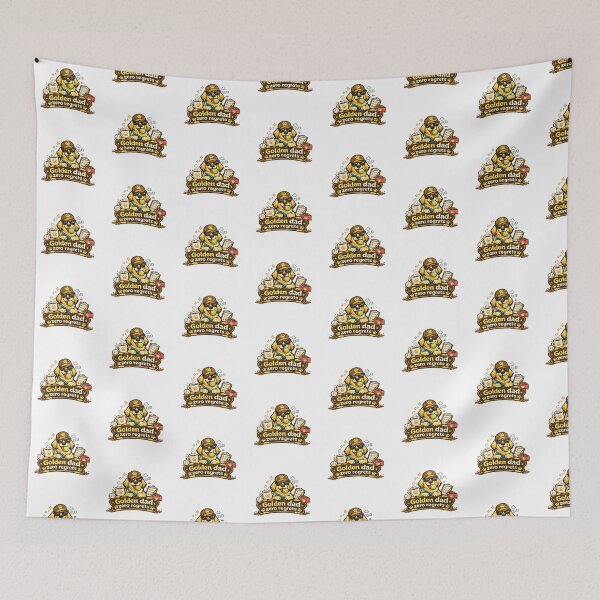 Item preview, Golden Dad Zero Regrets Golden Retriever Gift designed and sold by WildVista.