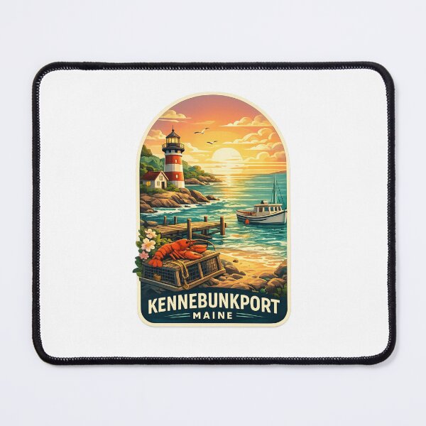 Item preview, Kennebunkport Maine Lobster Dock Sunset designed and sold by Places On Earth.