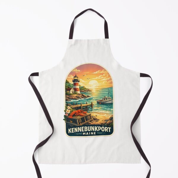 Item preview, Kennebunkport Maine Lobster Dock Sunset designed and sold by Places On Earth.