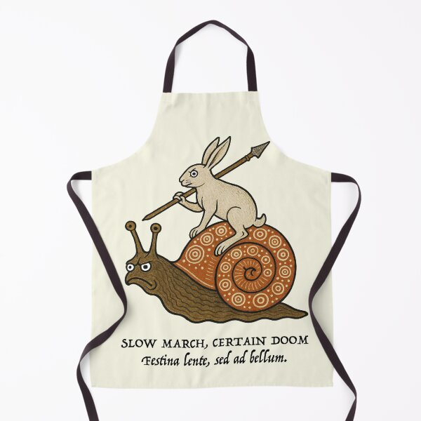 Item preview, Conejo medieval: Jinete de caracol designed and sold by ebrawne.
