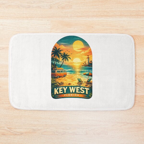 Item preview, Key West Florida Sunset Beach Palm Trees designed and sold by Places On Earth.