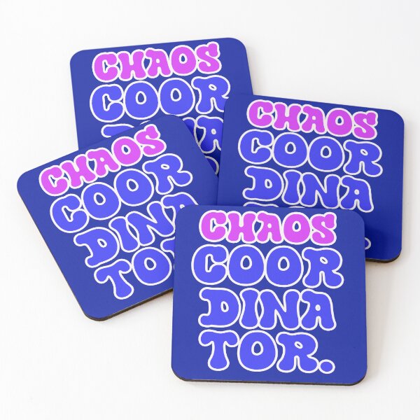 Item preview, Chaos Coordinator Funny Saying Retro Typography designed and sold by Mauswohn.