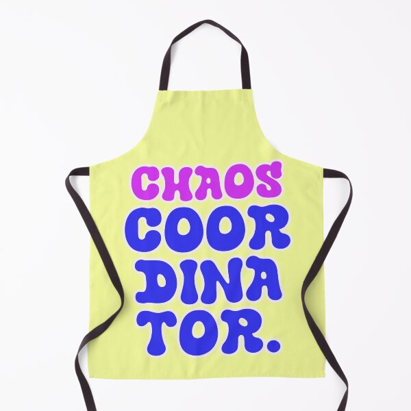 Item preview, Chaos Coordinator Funny Saying Retro Typography designed and sold by Mauswohn.