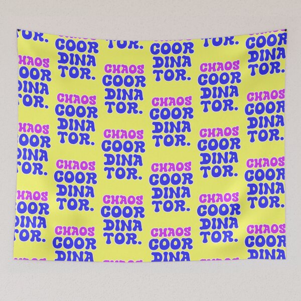 Item preview, Chaos Coordinator Funny Saying Retro Typography designed and sold by Mauswohn.